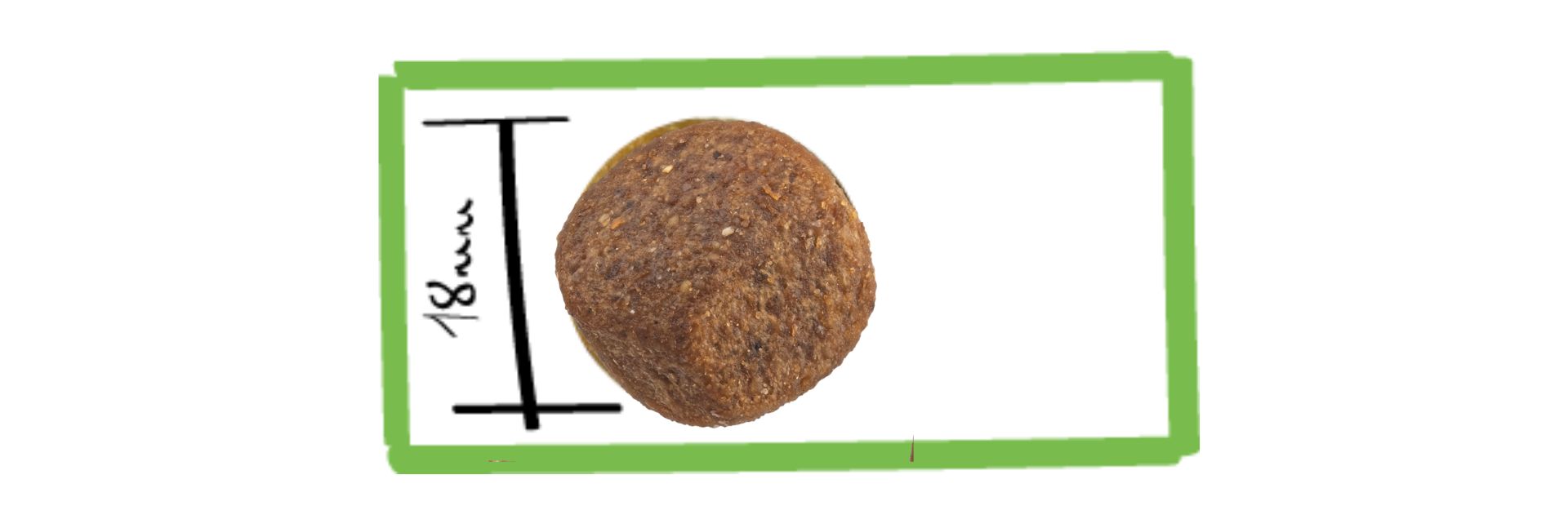 Taille croquette grand chien